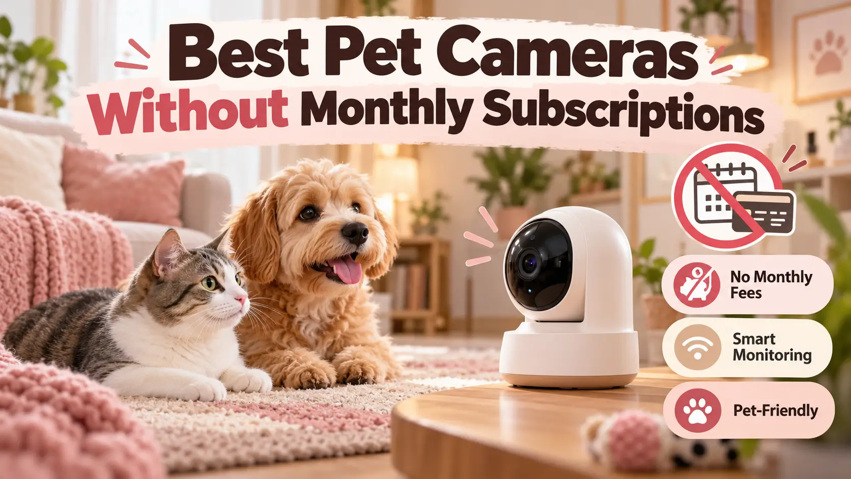 Best Pet Cameras Without Monthly Subscriptions (This Year)